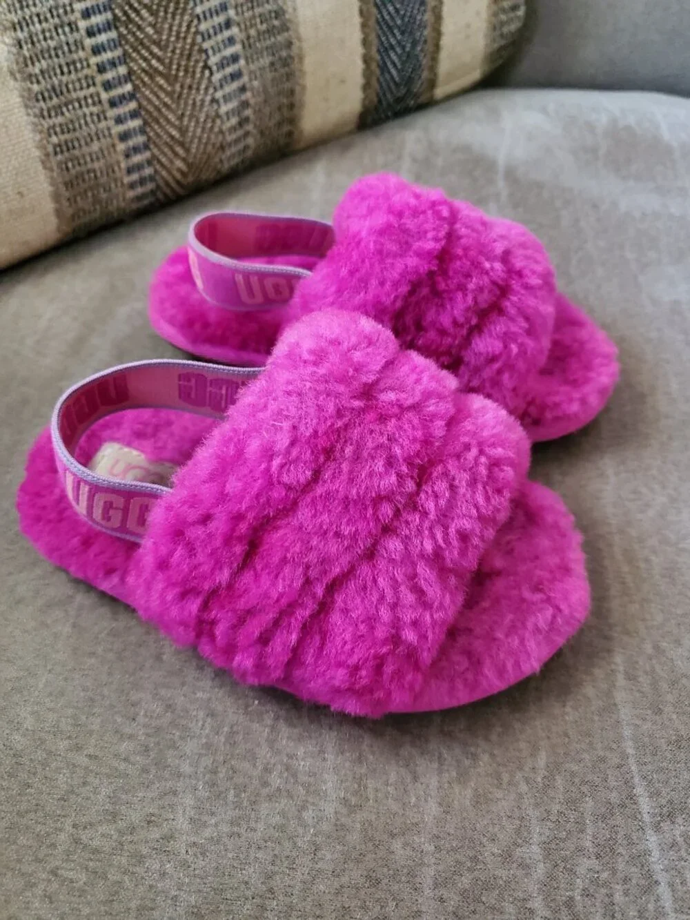 UGG Fluff Yeah Toddler Slide Infant/Toddler Lifestyle Sandal1098579T in